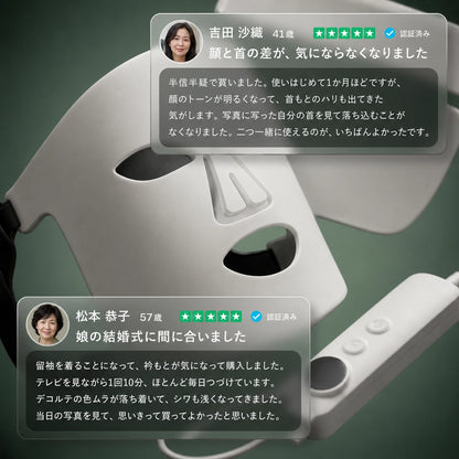 プロ仕様 顔・首・デコルテLEDマスクキット ― 850nm近赤外線テクノロジー