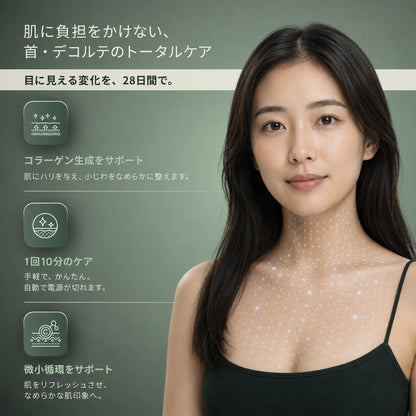 プロ仕様 首・デコルテLEDマスク ― 850nm近赤外線テクノロジー
