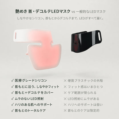 プロ仕様 首・デコルテLEDマスク ― 850nm近赤外線テクノロジー